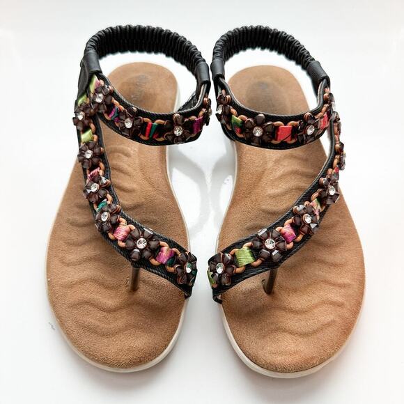 Patrizia Spring Step Jeunesse Floral Embellished Cushioned Size 5.5 - 6 - Picture 2 of 13